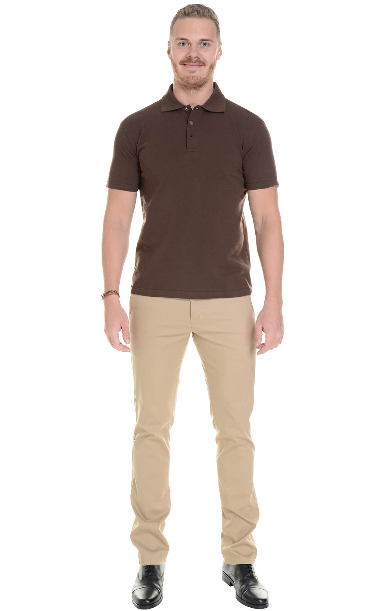 68268 Брюки  мужские beige (бежевые) El-Risto  Одежда для официантов  размер 56/182-188  - Вид №2