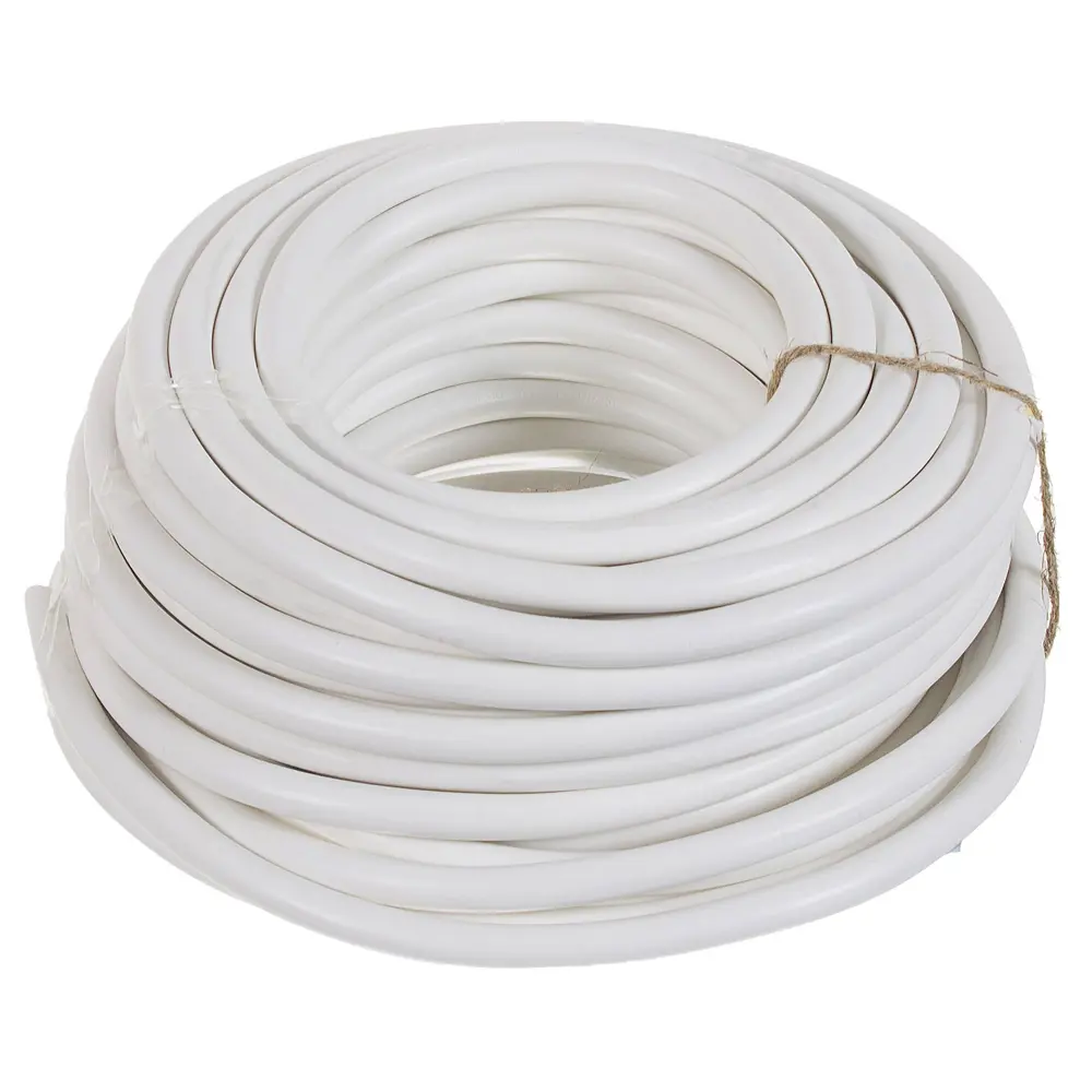 Кабель КАМИТ ПВС 2х2.5 белый 20 метров для подключения электрооборудования 18840569 STLM-1565553 - Вид №3