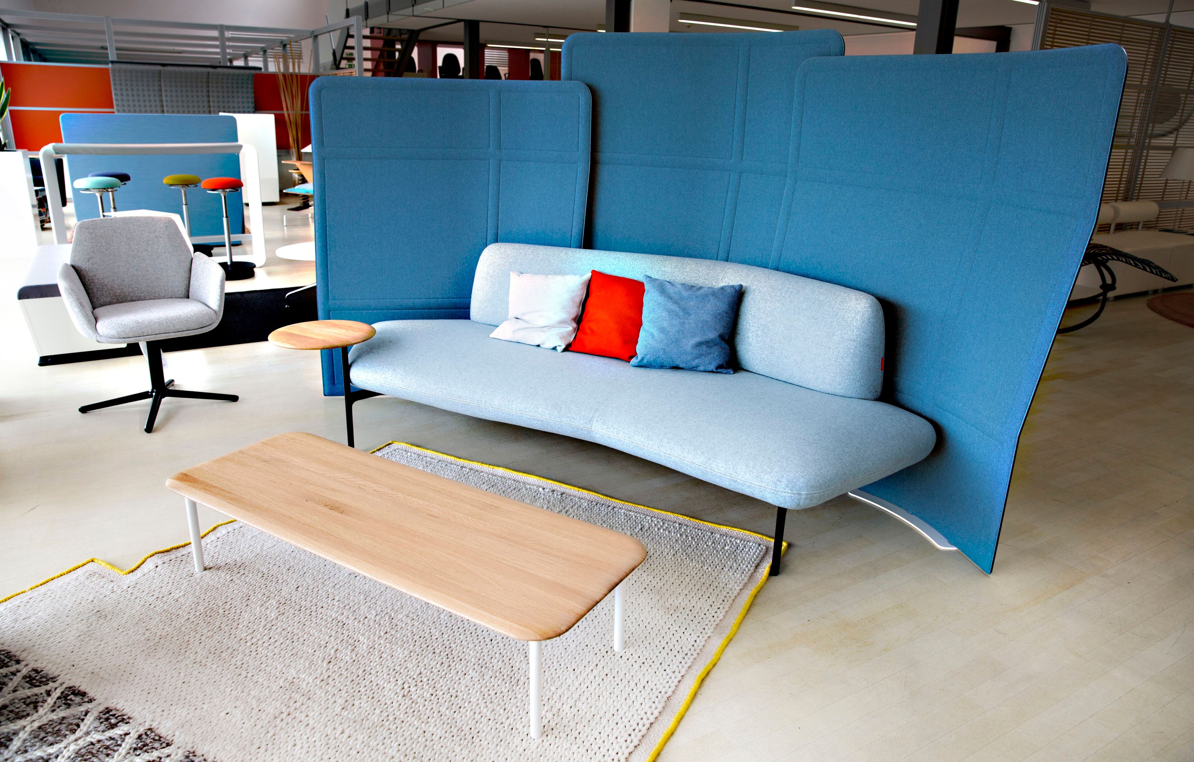 Прямоугольный журнальный столик из массива дуба Haworth Openest ARCH-00000475 - Вид №1