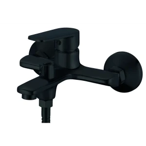 Смеситель для ванны Osgard Platt 87323 однорычажный с лейкой и шлангом цвет черный