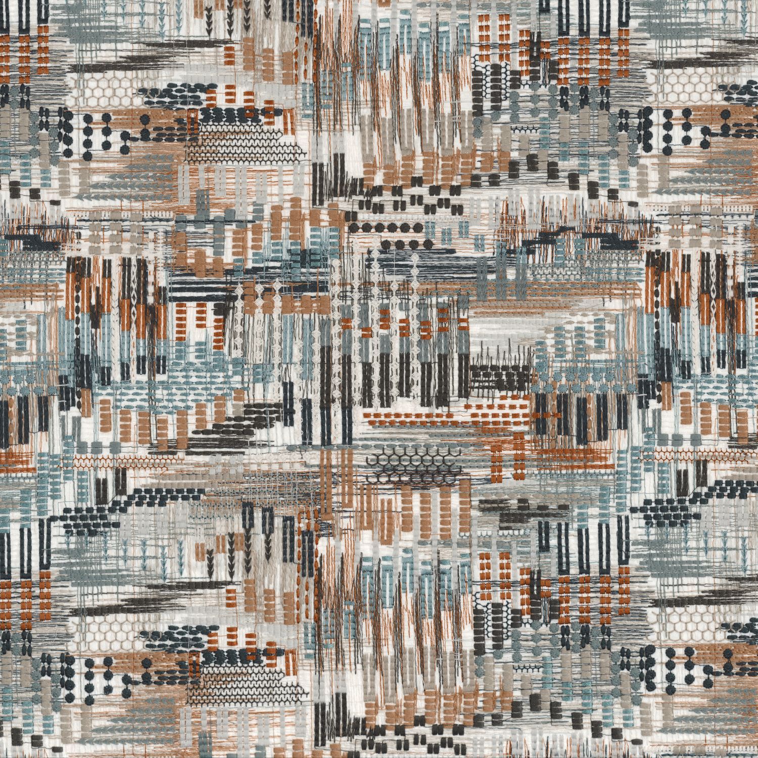 Бархатная полосатая ткань Casamance Point de Vue ARCH-00148982 - Вид №4