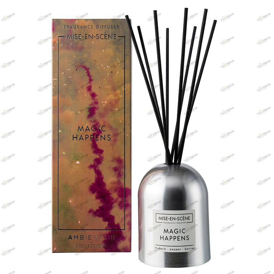 Диффузор ароматический Mise En Scene Magic Happens 200 мл AMBIENTAIR  00-3895019 Серебро 
