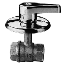 Кран шаровый 1/2 с выносной рук. вн/вн мод.138 138