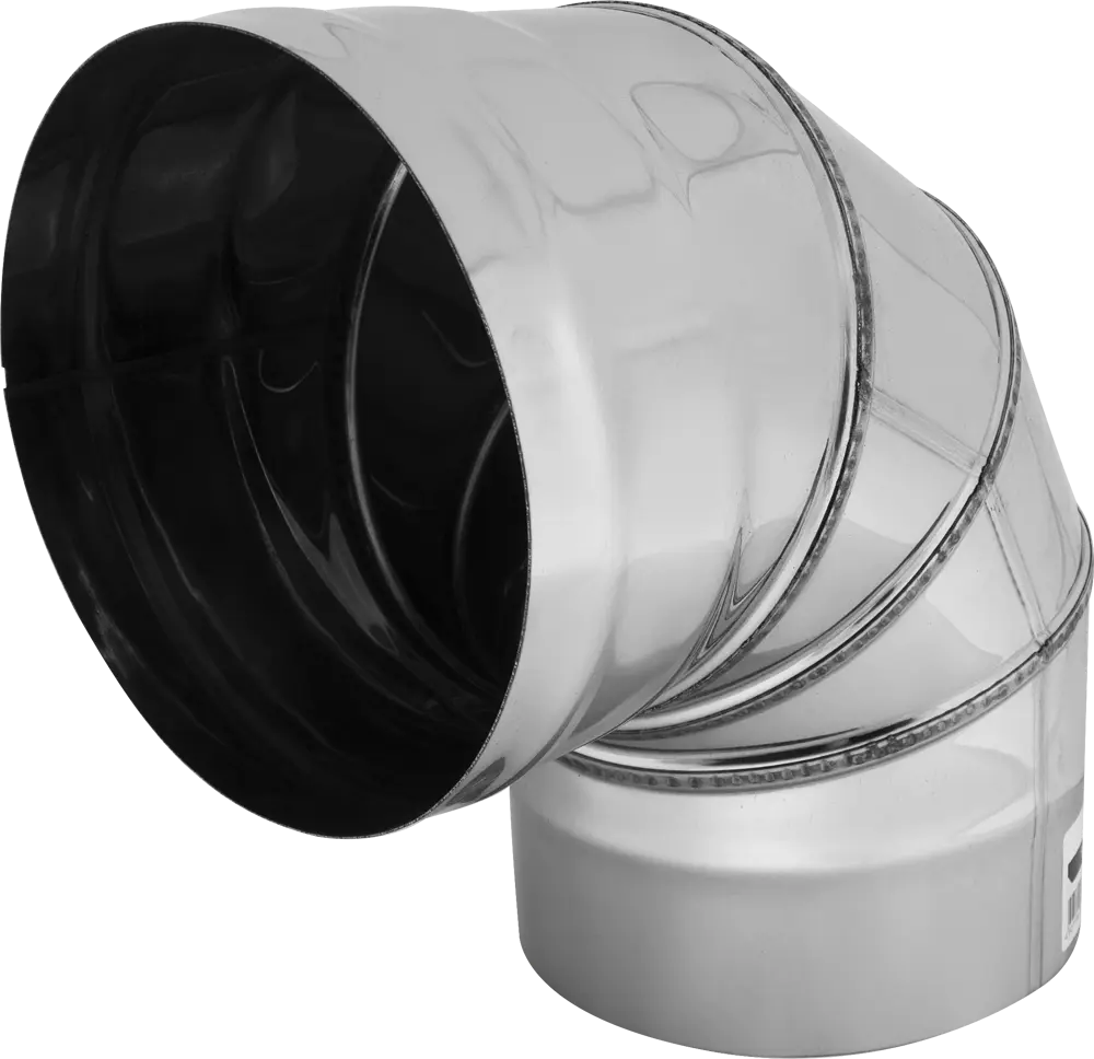 Колено дымоходное КОРАКС 4-секционное 90° для сложных монтажей 81952699