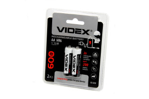 16825027 Аккумулятор , HR6/AA 600mAh пальчиковый VID-HR6-600 Videx