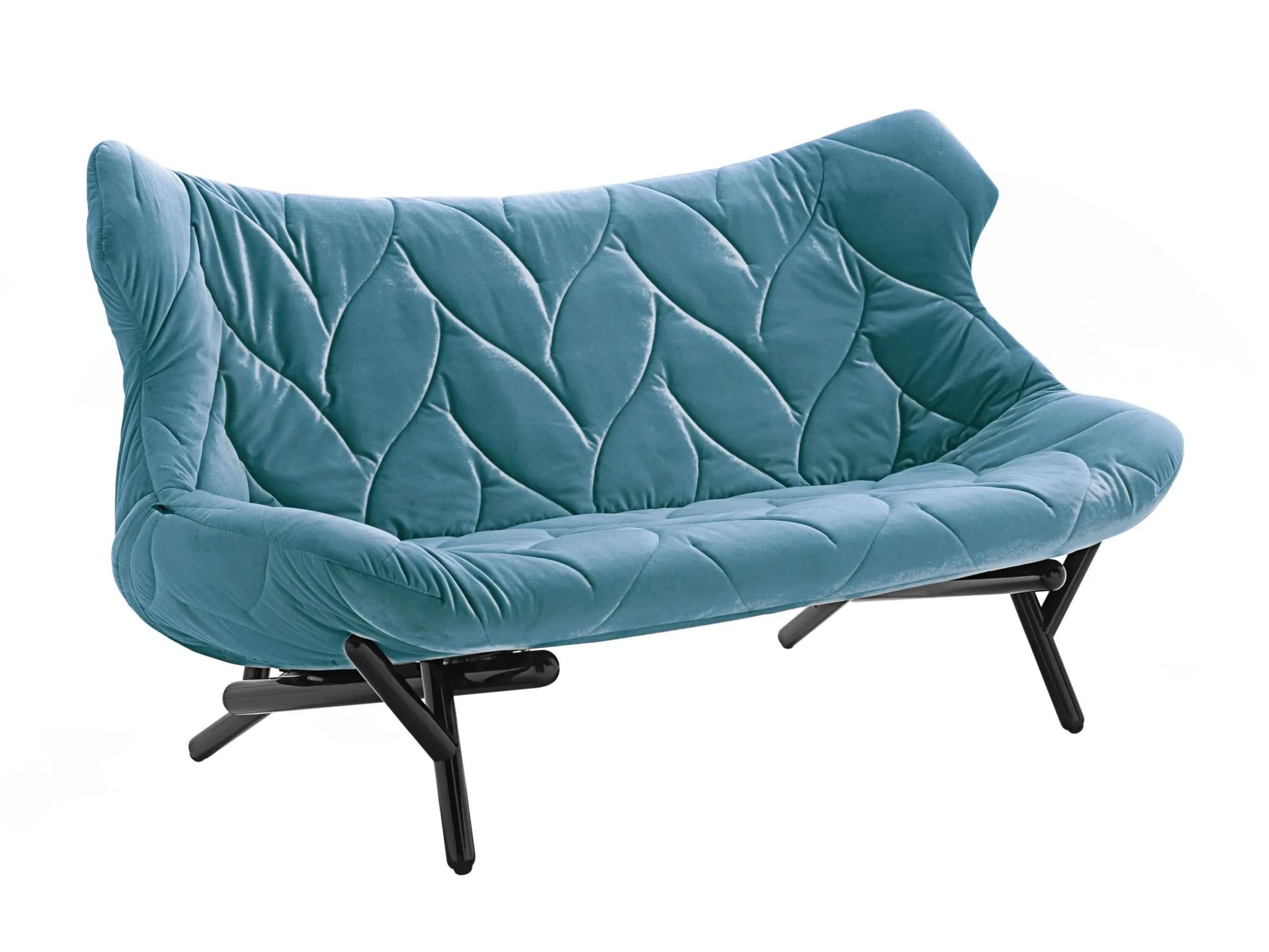 2-местный бархатный диван Kartell FOLIAGE ARCH-00038747