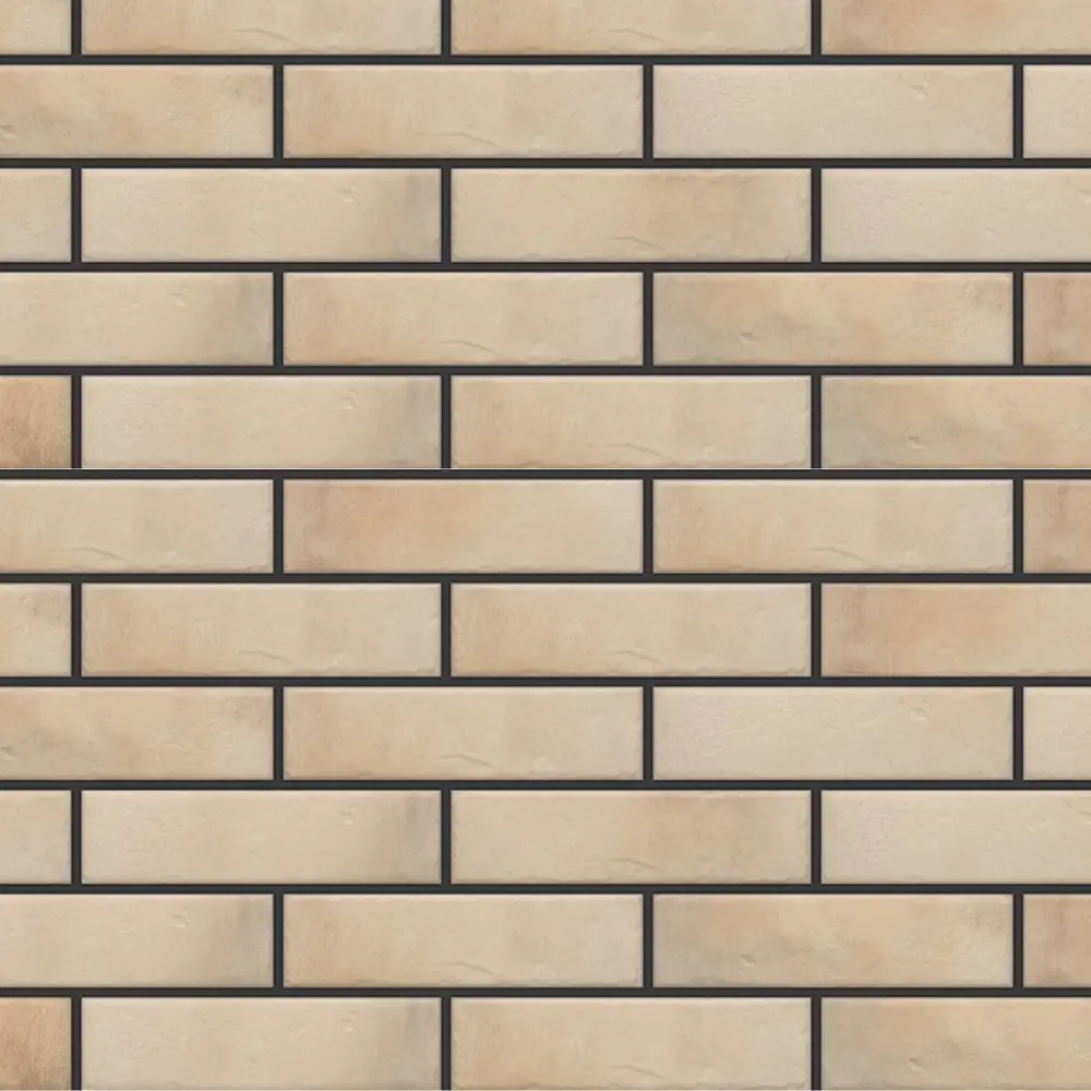 82676330 Плитка клинкерная Cerrad Retro brick кремовый с коричневым оттенком 0.6 м² STLM-0033757