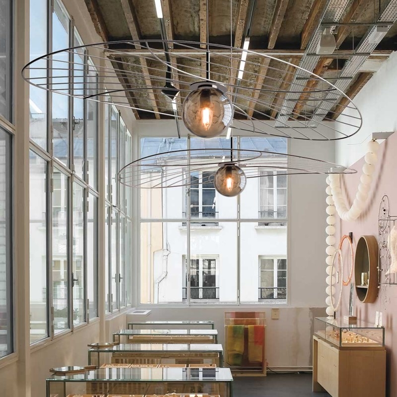 P381/2X300 Лампа Vogue маленькая и большая Adriani e Rossi  - Вид №15