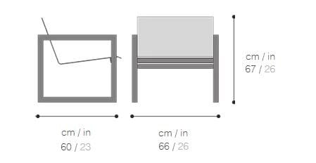 Алюминиевый стул Sachi Шипы ARCH-00048919 - Вид №4