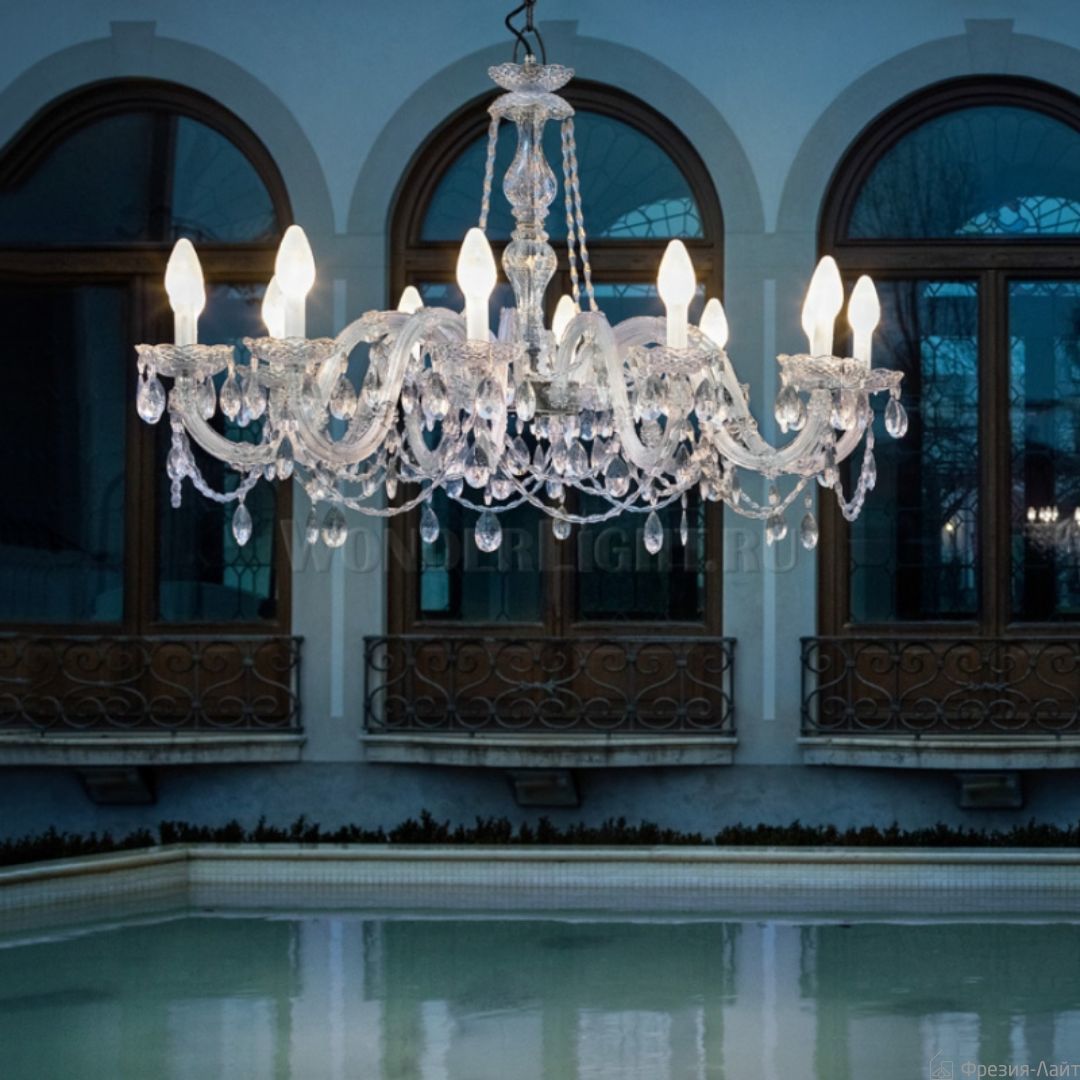 Masiero DRYLIGHT S12 LED PREMIUM CRYST PENDANTS люстра подвесная большая 109881