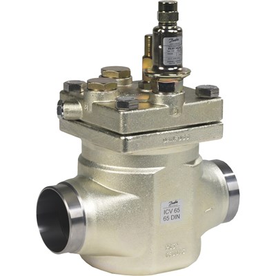 Danfoss ICS — сервоприводные клапаны с пилотным управлением ICS 65 Клапан регулятор давления 027H6033 