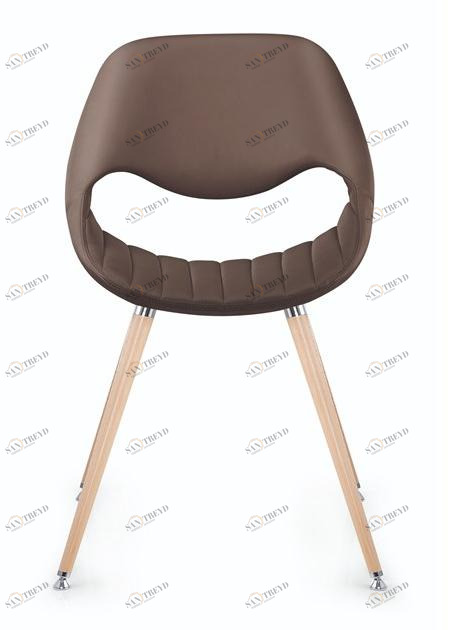 ZÜCO Мягкое кресло с ножками из кожи и бука Little perillo xs Pe 632