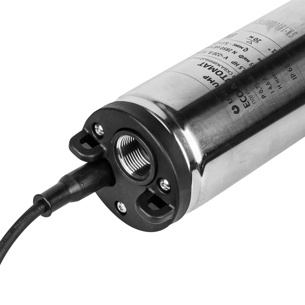 Насос садовый скважинный Unipump EcoAutomat, кабель 20м,  5100 л/час STLM-2084469 - Вид №4