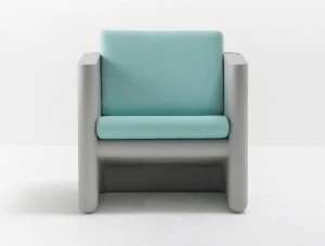 Pedrali Садовое кресло из мягкой ткани со съемным чехлом Sunset 625