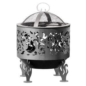 90793436 Костровая чаша Узор 60x57x57 см сталь STLM-0384857 FIRE-HOUSE