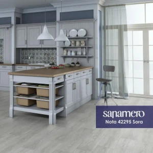91778258 SPC плитка Sanamero Nota Sora 42 класс толщина 3.60 мм 2.23 м², цена за упаковку STLM-1449404