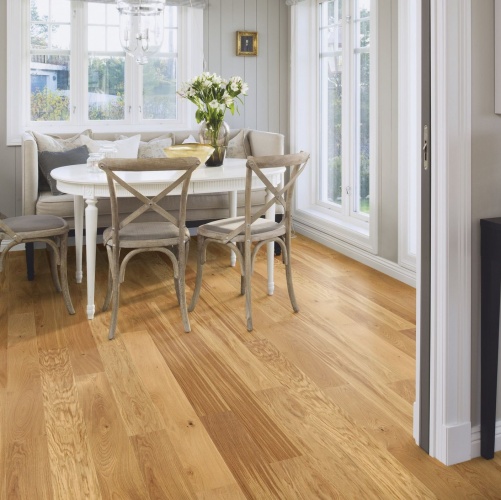 Инженерная доска Boen Finesse Rustic Live Natural Ированная С 2v Фаской Дуб Рустик с брашью (Текстурированная) 1350х135 мм EBLE4KFD - Вид №14