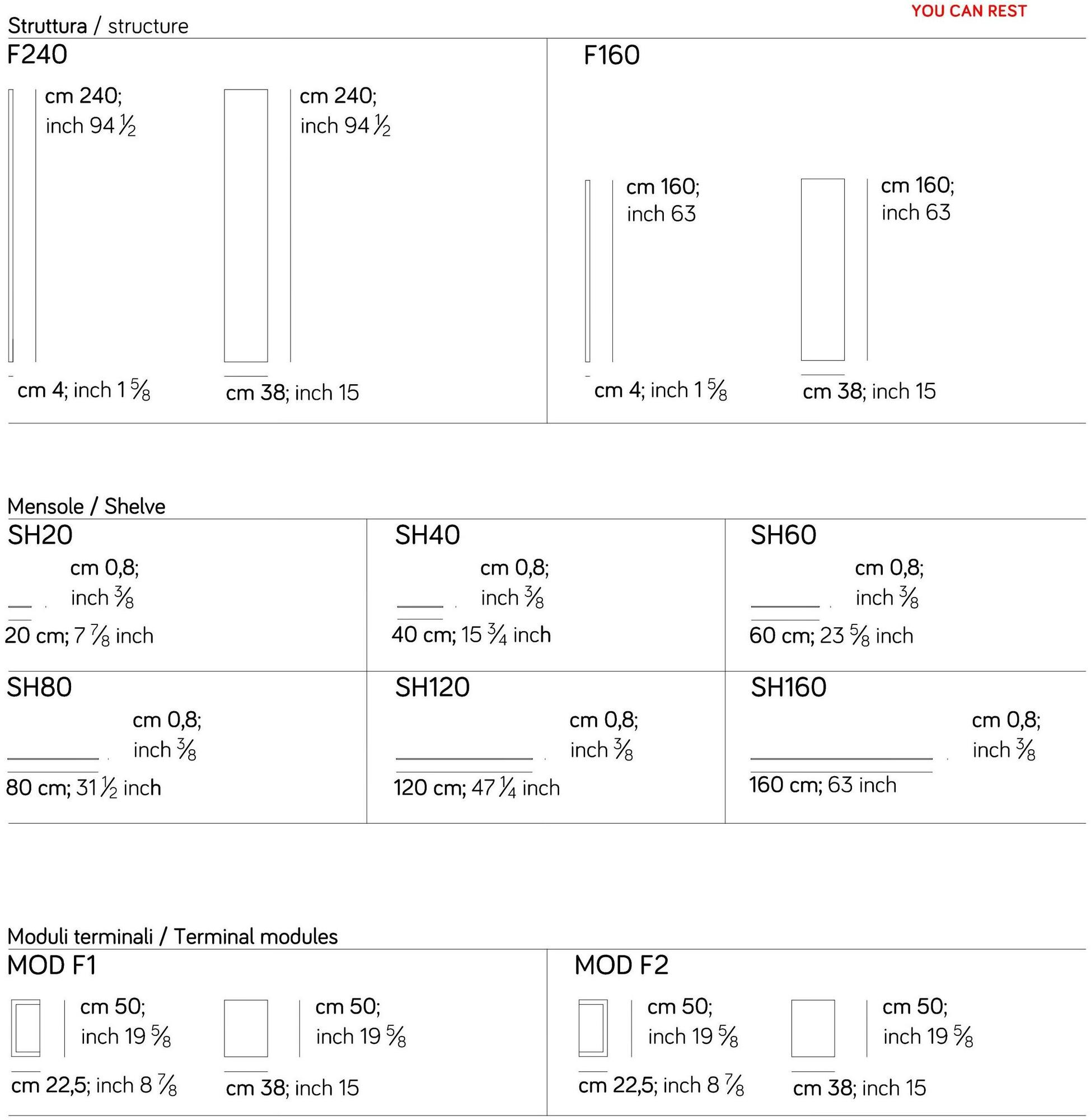 AMURA Модульная оборудованная стена Sistema parere 1 Am044.s33 - Вид №10