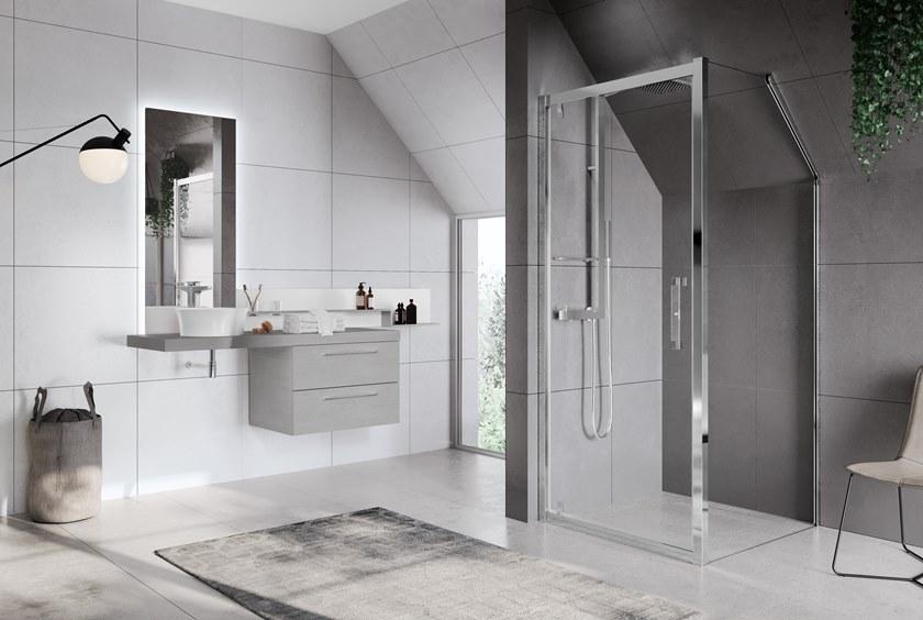 NOVELLINI Фиксированная боковая панель Rose rosse sun-id-1384627 - Вид №6