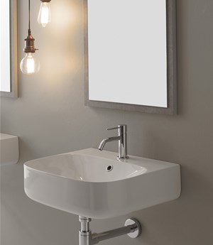 5507 Scarabeoceramica Умывальник 50х45 Moon Santreyd