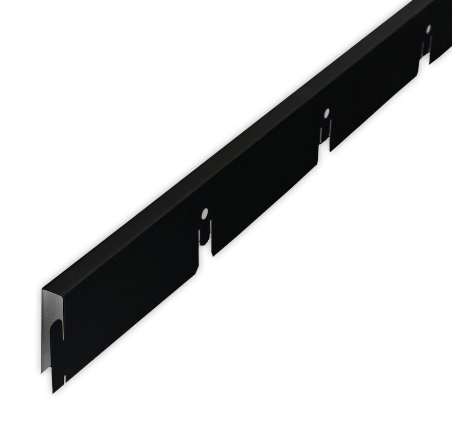 82151782 Рейка направляющая грильято 100x100x40 мм черный 2.4 м STLM-0020498 АЛБЕС 