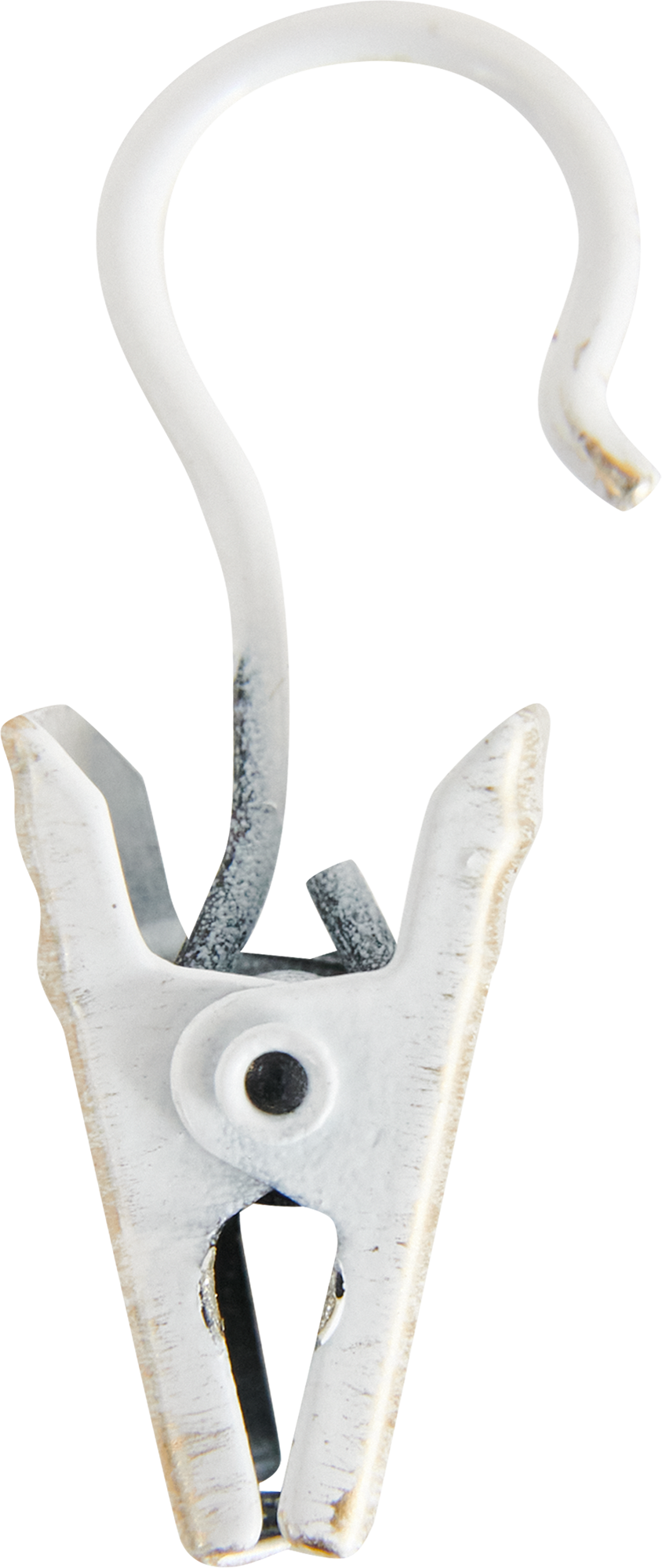 Зажим для штор металлический 20 см белый 10 шт INSPIRE 86421328 STLM-0068884