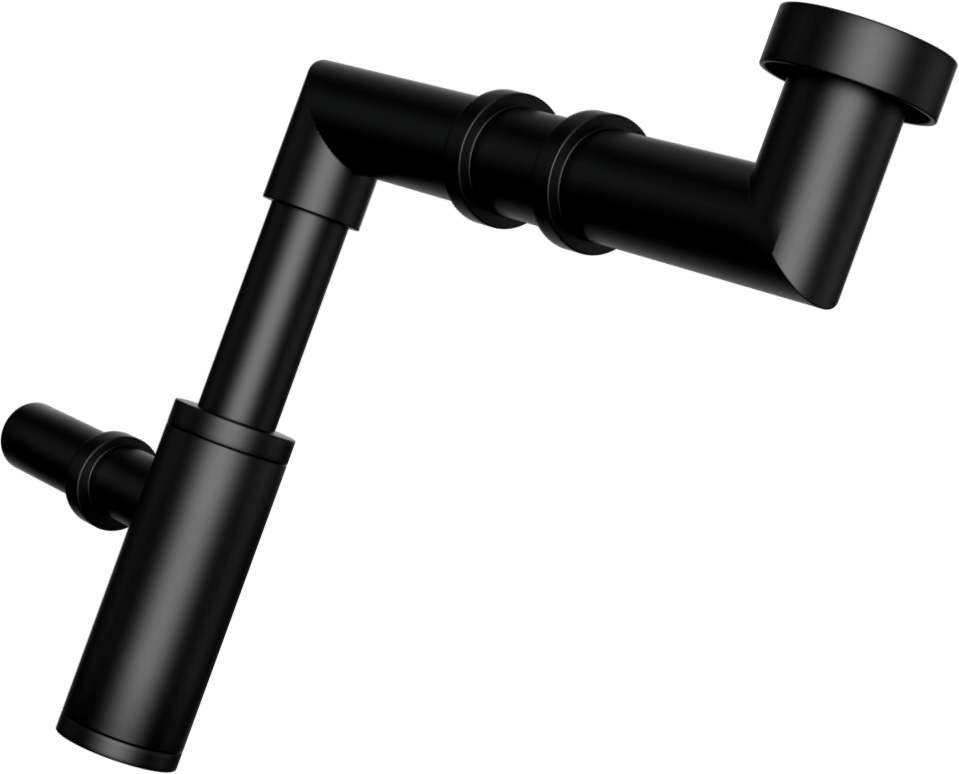 A810-N Сифон для бутылок из нержавеющей стали с выносом и удлинительной трубкой