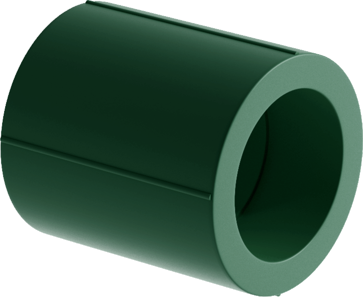 90446383 Муфта противопожарная Ø50 мм полипропилен цвет зеленый STLM-0225564 BLOCKFIRE