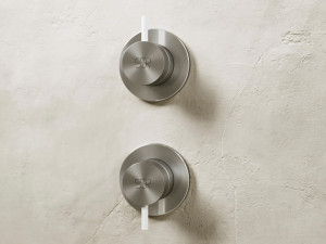 Смеситель для душа с 2 отверстиями из нержавеющей стали