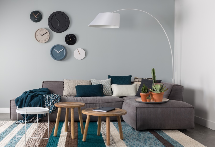 Диван Fat Freddy левосторонний синий Zuiver 3200074 - Вид №3