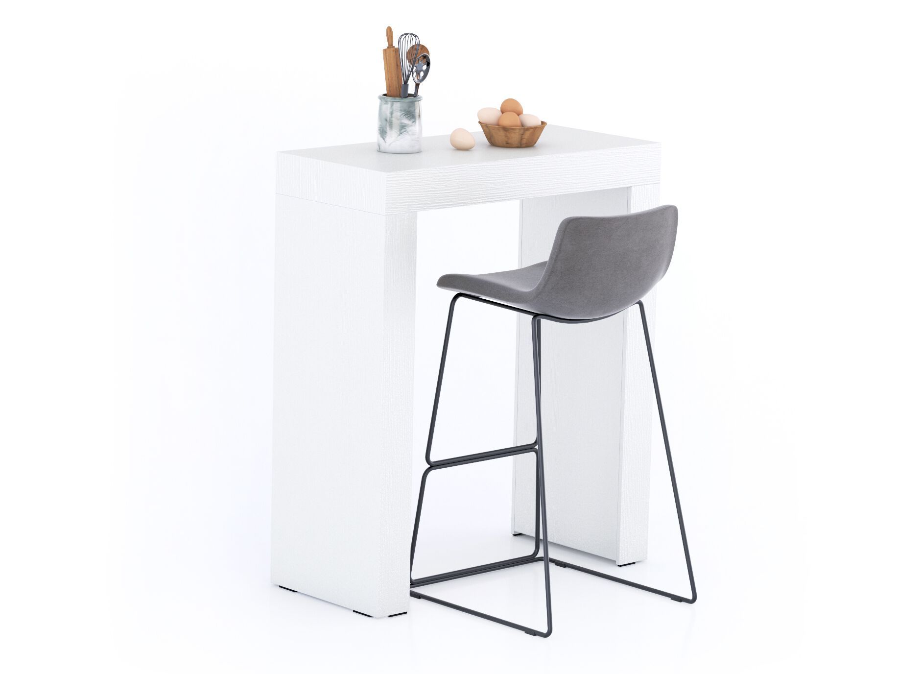 Высокий прямоугольный стол из меламиновой ткани Mobili Fiver Evolution ARCH-00103603 - Вид №1