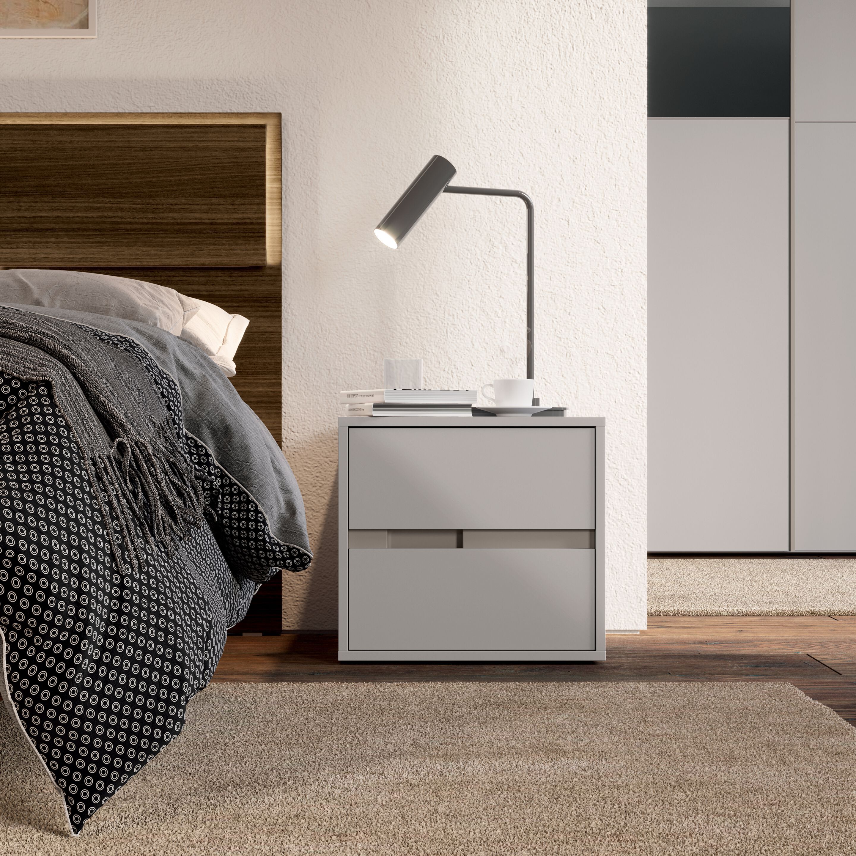 Деревянная двуспальная кровать Febal Casa SOAVE ARCH-00074118 - Вид №3