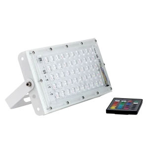 93838880 Прожектор уличный светодиодный Glanzen Fad FAD-0030-50-RGB IP65 6500 К STLM-0921383