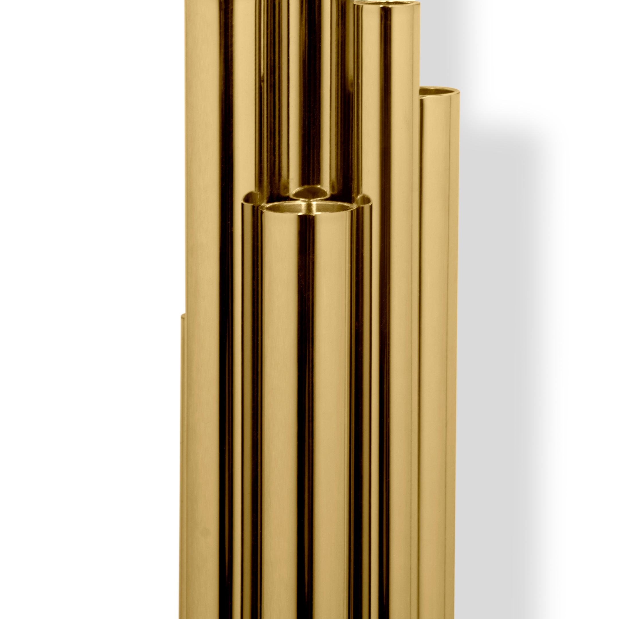 TW5001 PullCast Дверные тяги BRUBECK Позолоченный  - Вид №3