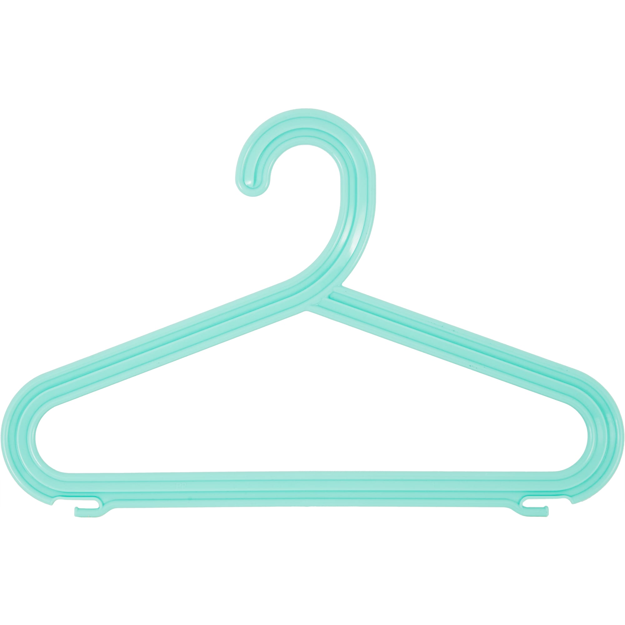 82999630 Плечики малые 318x204x4 мм, полипропилен, цвет ментоловый Santreyd 