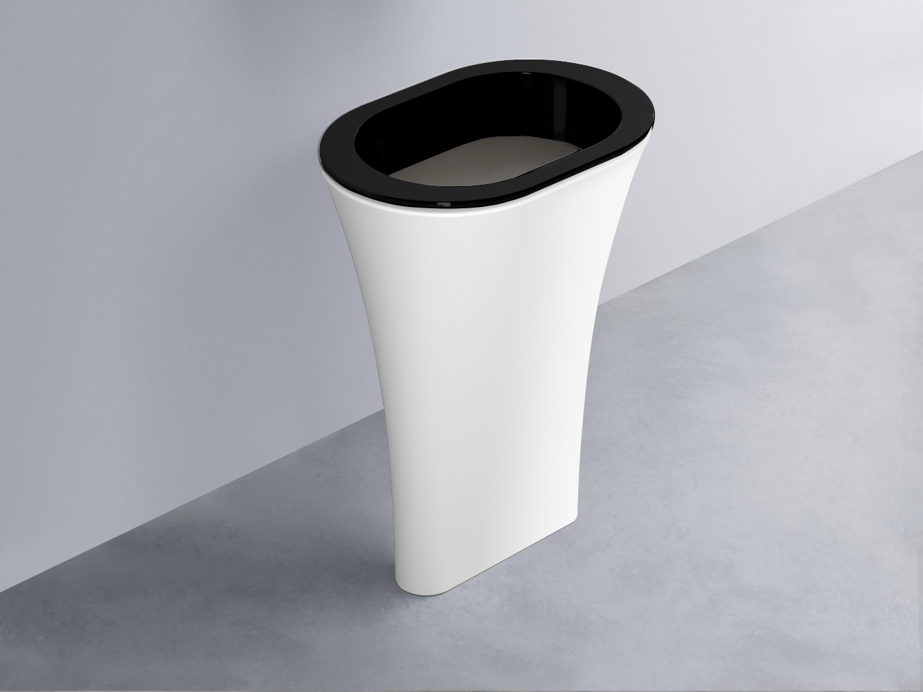 AMLA65-N+AMPILO-FN+AMCOLO-BL Раковина Amedeo Ovale отдельностоящая cielo Enjoy + Amedeo Ceramica Cielo