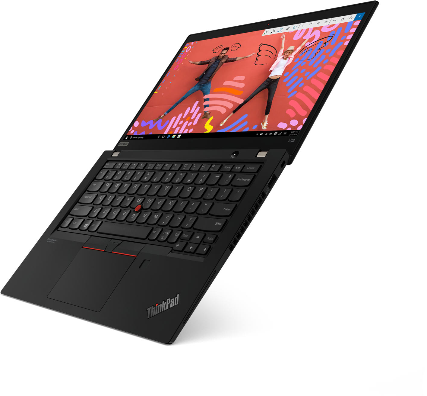 20UF000RRT thinkpad x13 amd g1 t 13.3fhd_ag_300n_n_72%/ ryzen_7_pro_4750u_1.7g_8c_mb/ 16gb(8x16gx16)_ddr4_3200/ 512gb_ssd_m.2_2280_nvme_tlc_op/ / integrated_graphics/ wwan_no_card_with_antenna/ fingerprint_reader/ ir&hd_camera_w/mic/ bklt_kb_bk_rus/ smart Santreyd  - Вид №14
