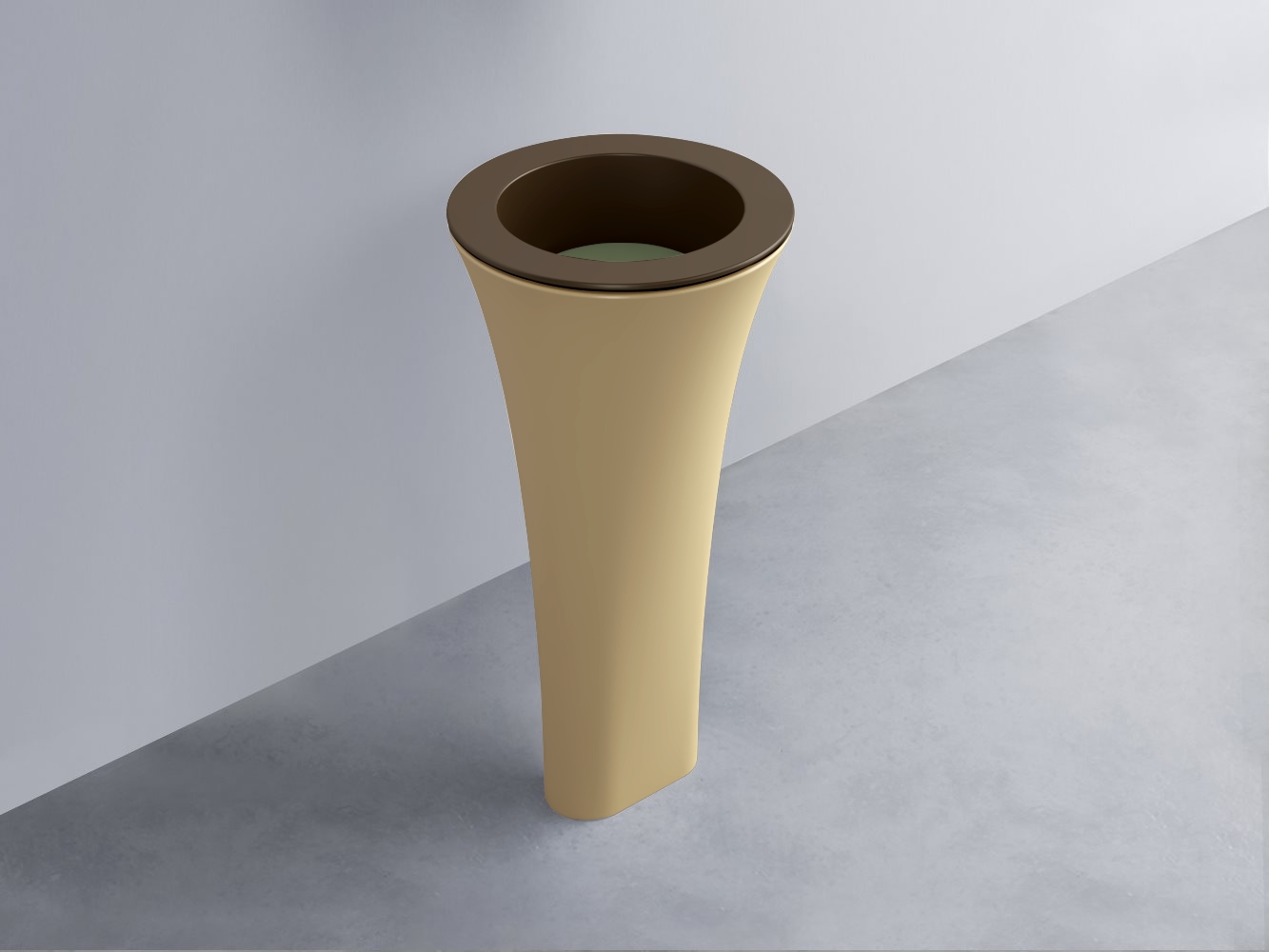 AMLA45-CA+AMPILT-AG+AMCOLT-CN Раковина Amedeo Tondo отдельностоящая cielo Enjoy + Amedeo Ceramica Cielo
