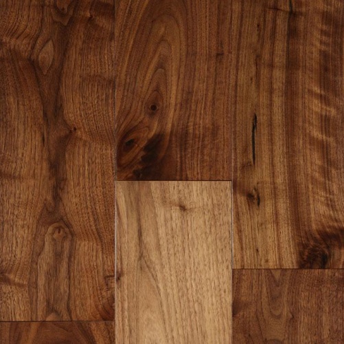 Массивная доска Magestik floor Под лаком (экзотика) (300-1820)x127x18мм Орех американский Натур (Гладкая) 300-1820х127 мм MGK Magestic floor 2600300142 - Вид №1