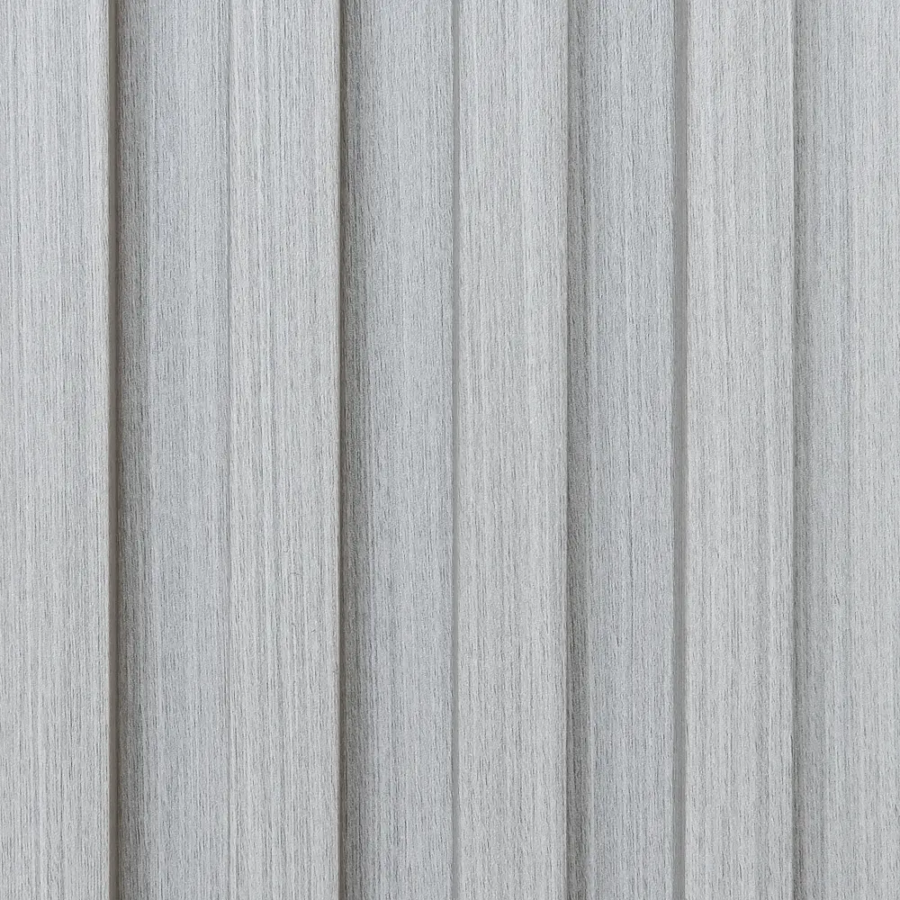 DEKOR PANEL Стеновая панель ПВХ Рейка под дуб светло-серый 88537723 STLM-1341164