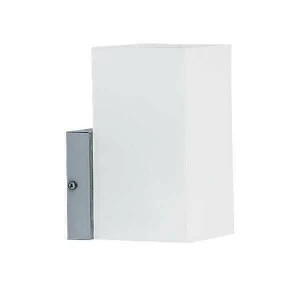 Бра со стеклянным плафоном белое Ice 117 ALFA ICE 00-3928855 Белый;серебро