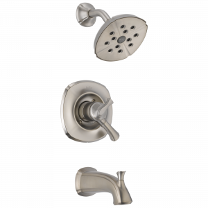 T17492-SS Monitor® 17 Series H2Okinetic® для ванны и душа Delta Faucet Addison Нержавеющая сталь