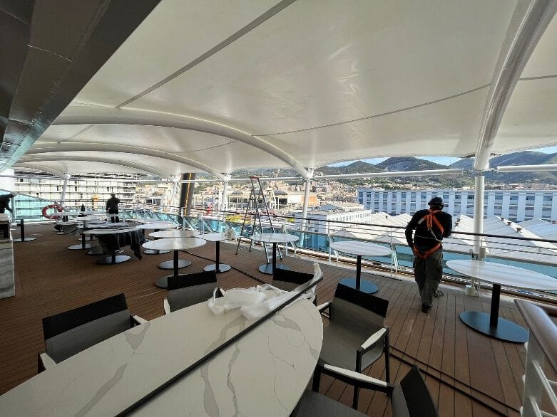 Натяжная конструкция из нержавеющей стали и ПВХ Crestani 2000 CANVAS ARCH-00127774 - Вид №7