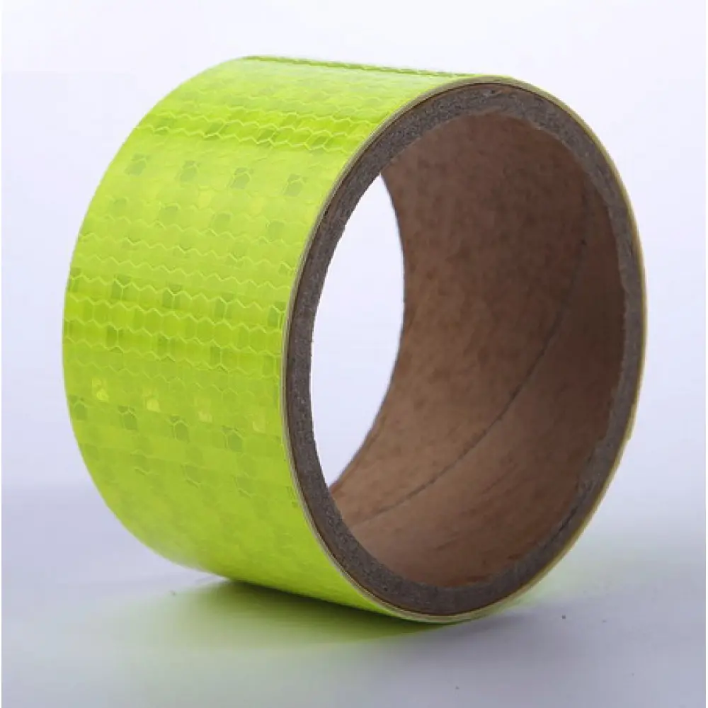 91749933 Лента сигнальная Safetystep Reflective Tape Honeycomb 50мм х 5м салатовый STLM-1010906