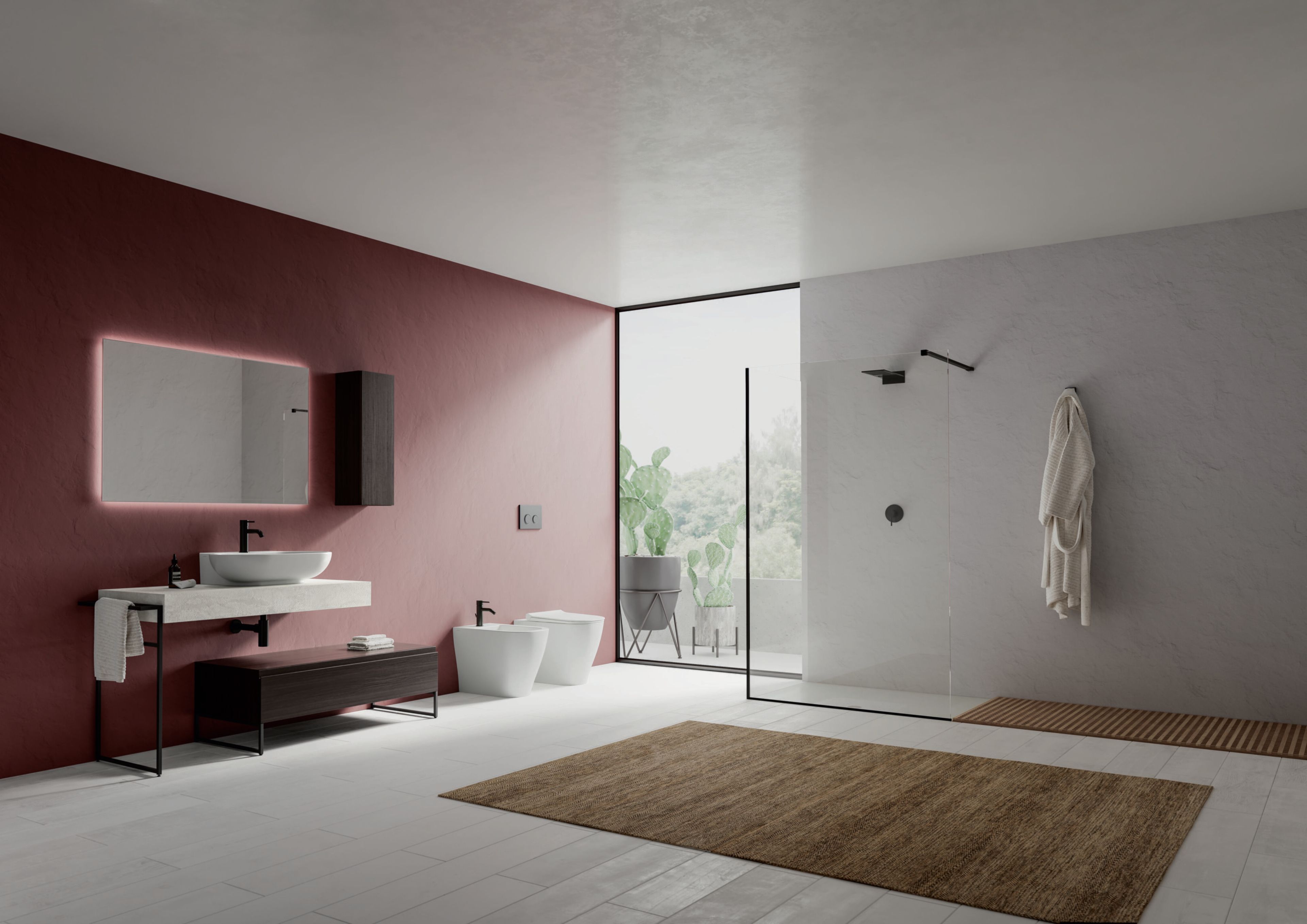 Керамическое напольное биде с переливом Ceramica Dolomite мирт ARCH-00031104 - Вид №3