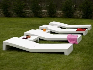 VONDOM Садовый шезлонг из смолы Jut