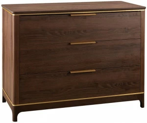 2498 Комод с 3 ящиками Модерн Дуб Гладстоун R-HOME