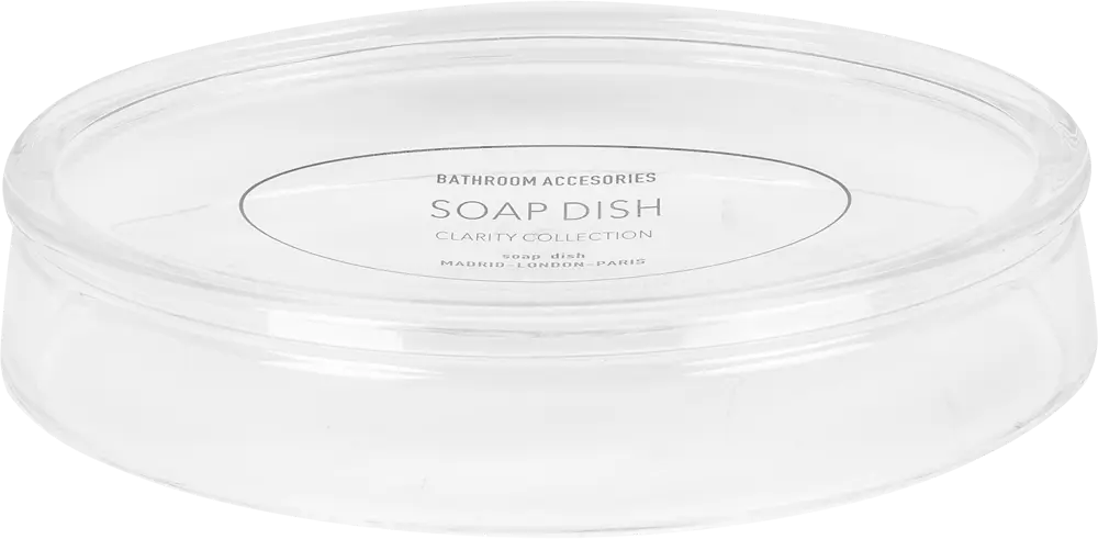 82366893 Мыльница Swensa Clarity акрил цвет прозрачный STLM-0025574