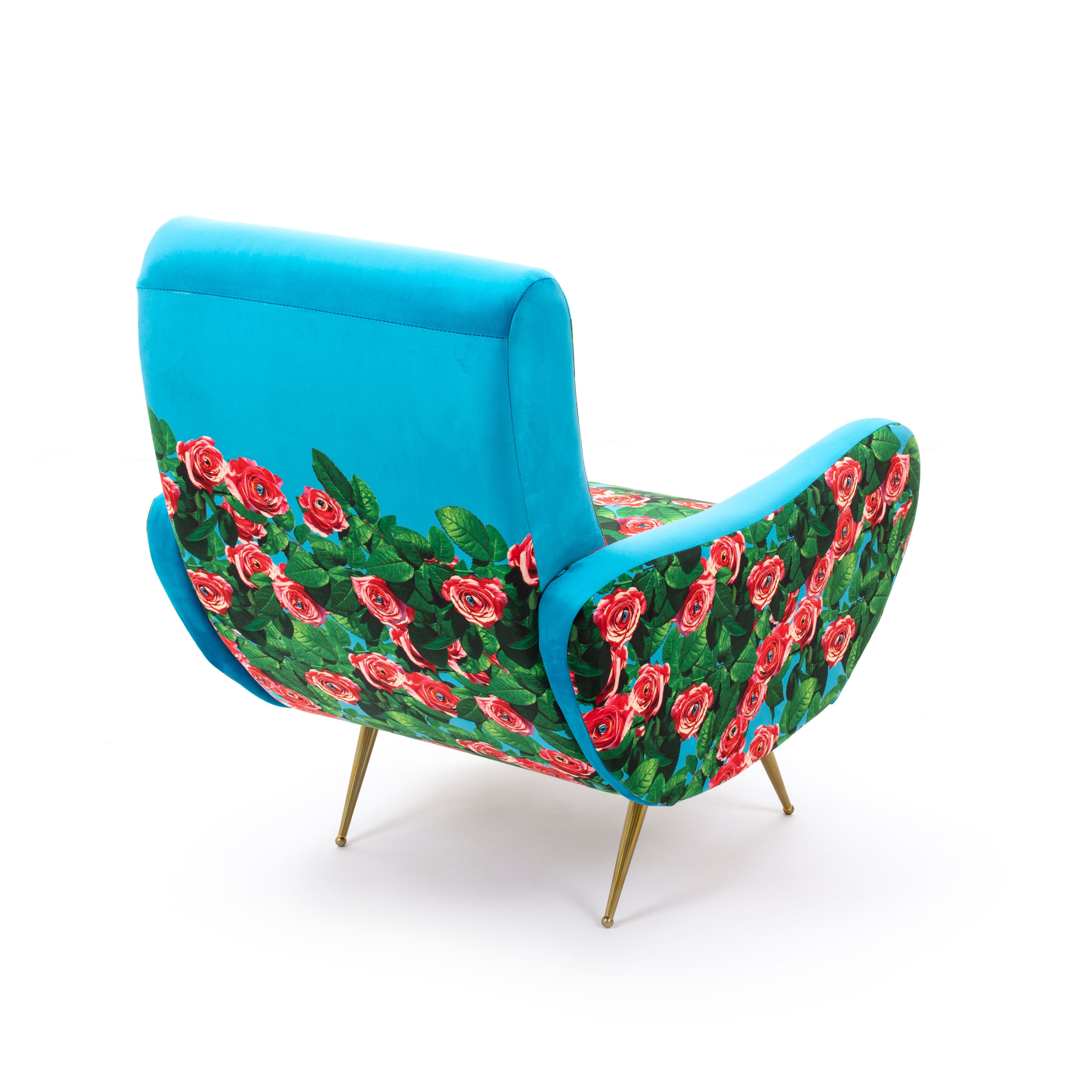 Тканевое кресло с подлокотниками Seletti Seletti wears Toiletpaper ARCH-00001492 - Вид №3