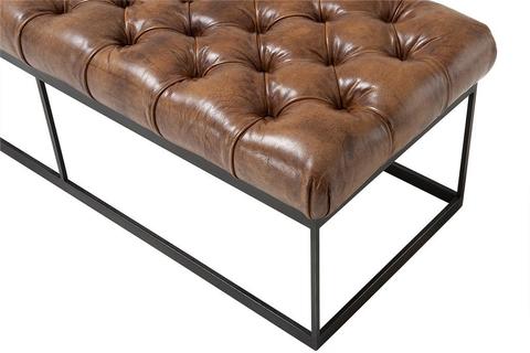 Скамейка York от Eichholtz EICHHOLTZ ДИЗАЙНЕРСКИЕ, EICHHOLTZ 060435 Коричневый  - Вид №1